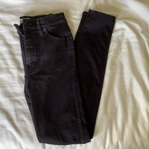 Madewell Black Skinny Jeans